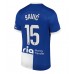 Atletico Madrid Stefan Savic #15 Voetbalkleding Uitshirt 2023-24 Korte Mouwen